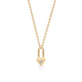Twist Love Diamond Ring – Handcrafted Yellow Gold Jewelry