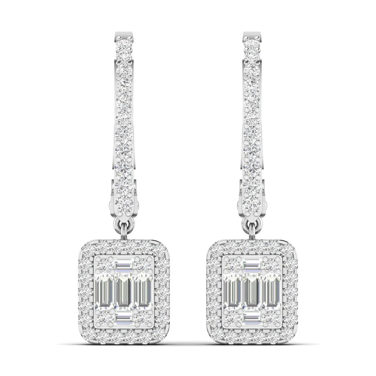 Couture Dangler Diamond Earrings