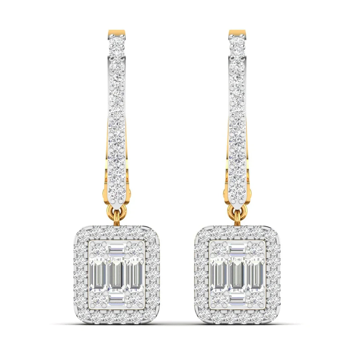 Couture Dangler Diamond Earrings