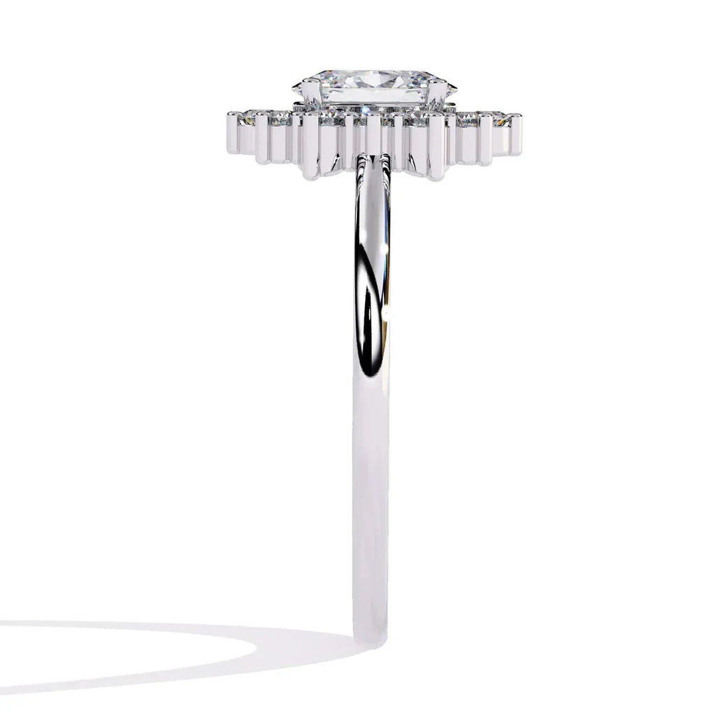 Classic Oval Diamond Ring