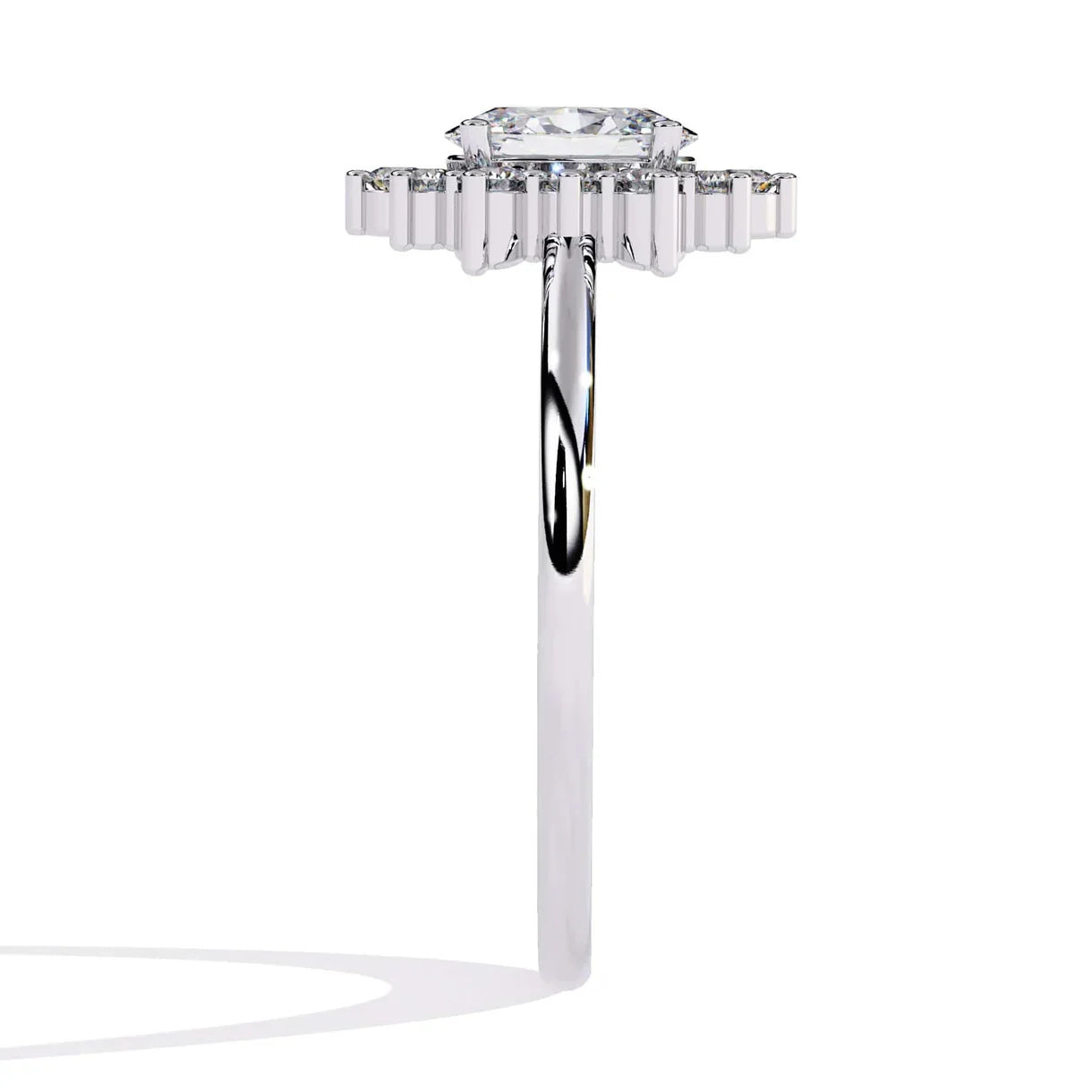 Classic Oval Diamond Ring