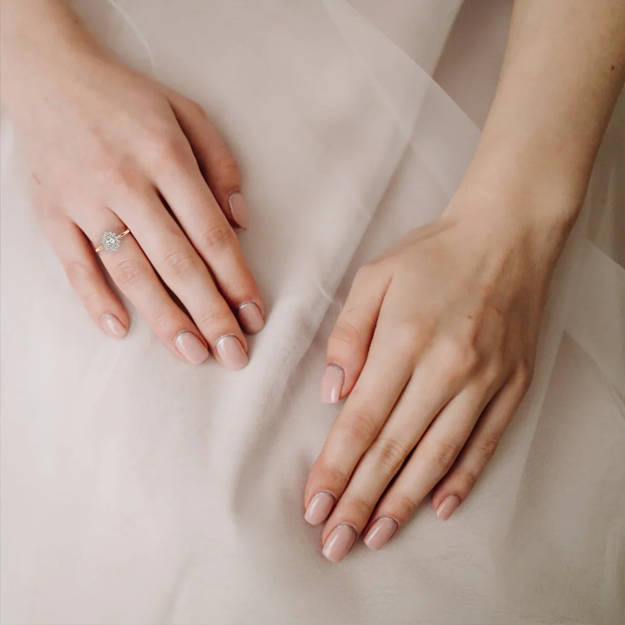 Classic Oval Diamond Ring