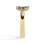 Leaflet Lab Grown Diamond Ring