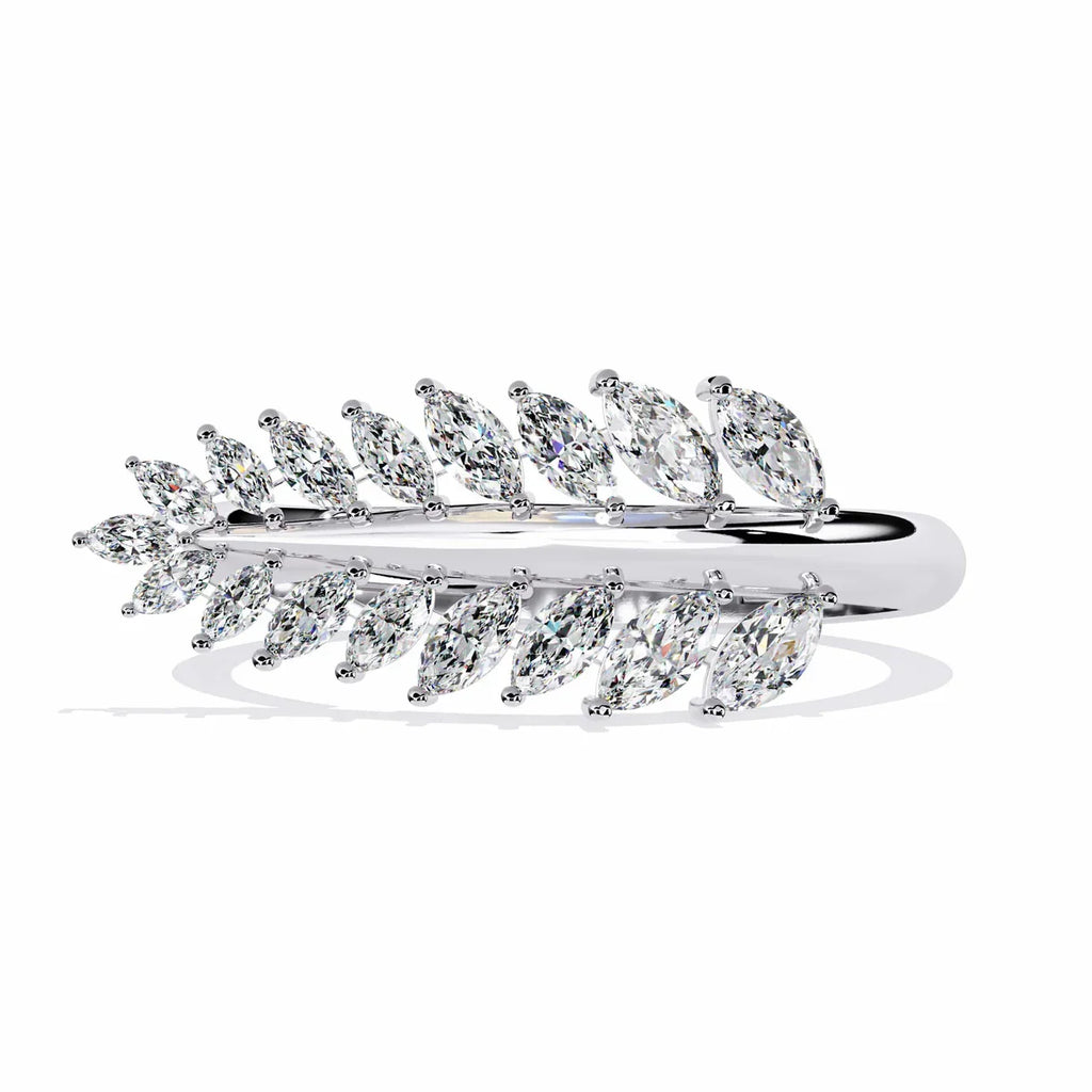 Leaflet Lab Grown Diamond Ring