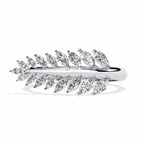 Leaflet Lab Grown Diamond Ring