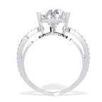 Lab-Grown Pear Diamond Ring