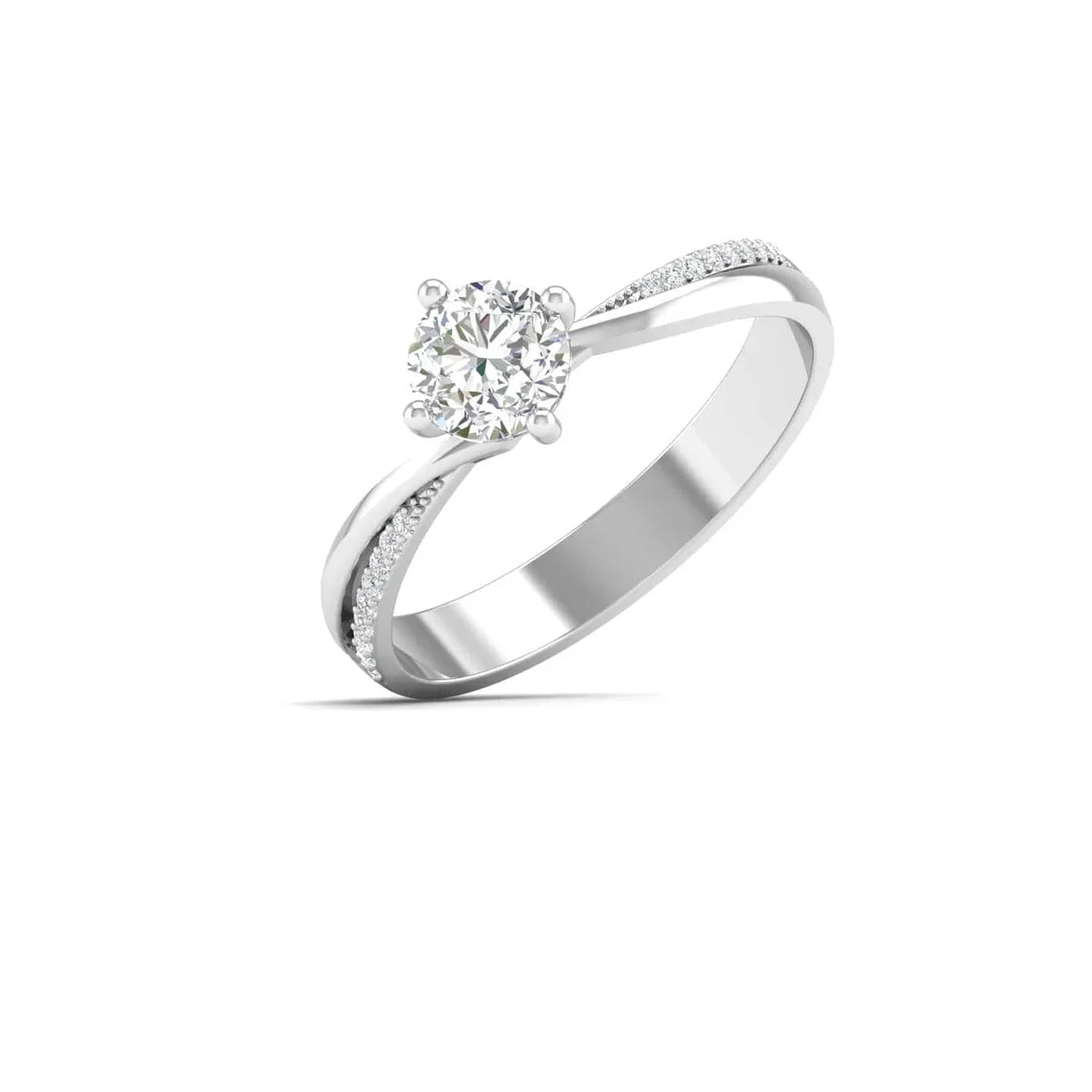 Twilight Diamond Engagement Ring