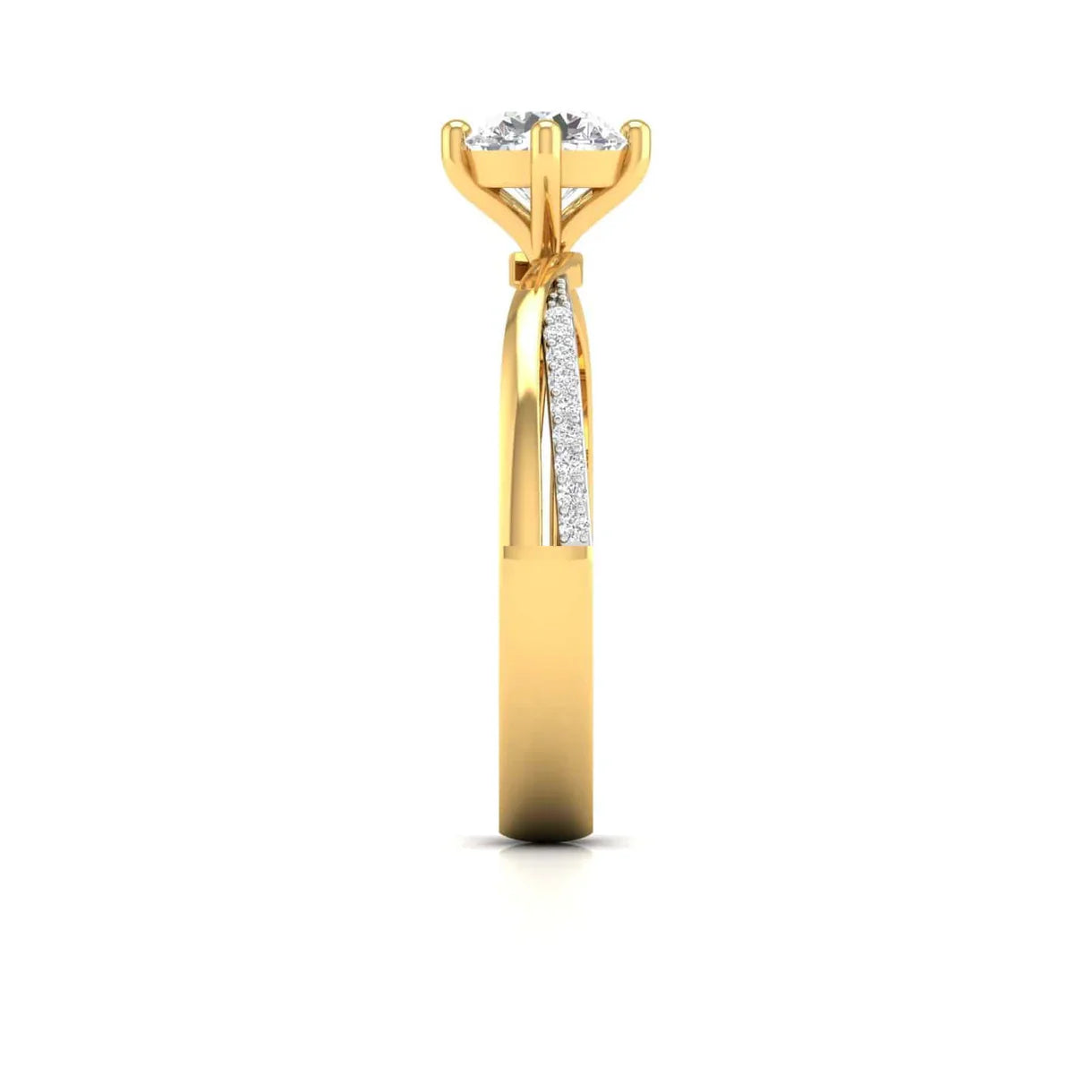 Twilight Diamond Engagement Ring