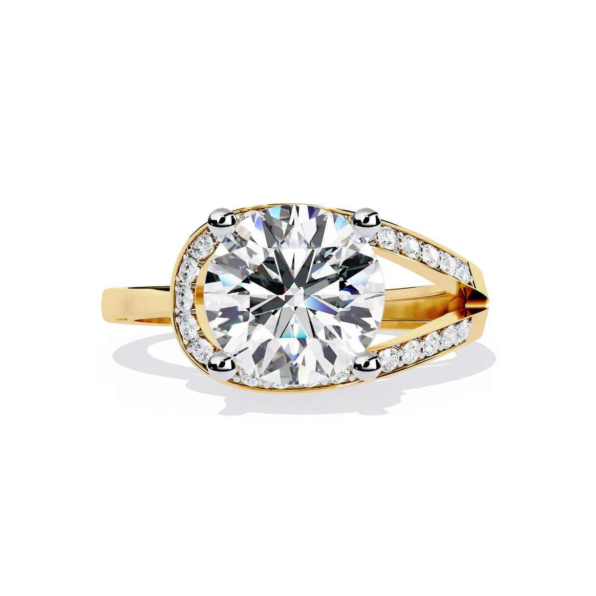 Solitaire Anniversary And Engagement Ring