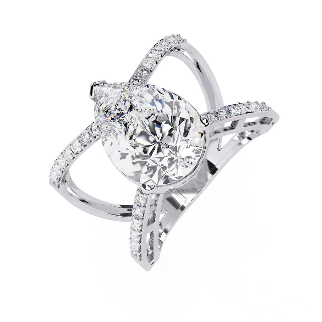 Flutter Glow Diamond Ring