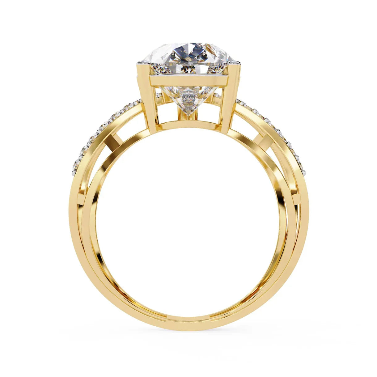 Flutter Glow Diamond Ring