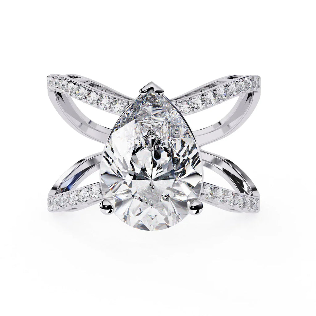 Flutter Glow Diamond Ring