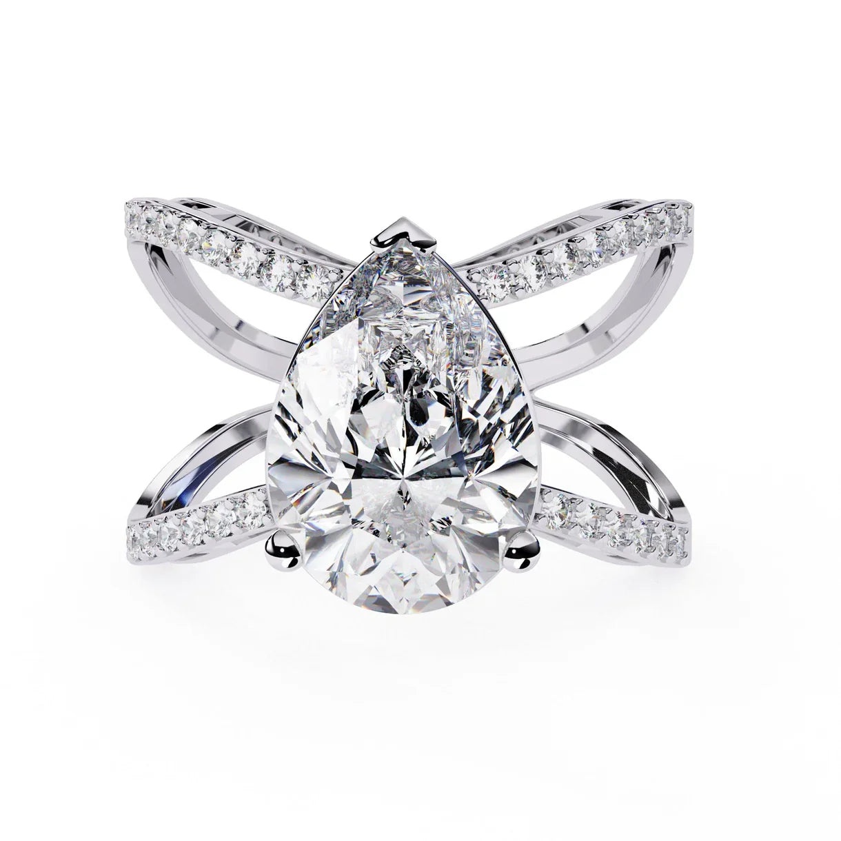 Flutter Glow Diamond Ring